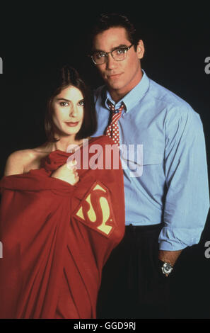 SUPERMAN - DIE ABENTEUER VON LOIS & CLARK / Lois & Clark - The New Adventures of Superman / TERI HATCHER als Lois Lane Und DEAN CAIN als Clark Kent. aka. Lois & Clark - The New Adventures of Superman Stockfoto