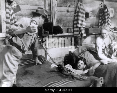 JAGD AUF JAMES A... / ich bin ein Flüchtling aus ein Chain Gang USA 1932 / Mervyn Leroy Bild: PAUL MUNI (James Allen), Mitte Regie: Mervyn Leroy aka. Ich bin ein Flüchtling aus einer Sträflingskolonne Stockfoto