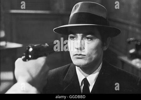 DER EISKALTE ENGEL / Le Samourai Frankreich/Italien 1967 / Jean-Pierre Melville Bild: ALAIN DELON als Jeff Costello Regie: Jean-Pierre Melville aka. Le Samourai Stockfoto