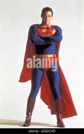 SUPERMAN - DIE ABENTEUER VON LOIS & CLARK / Kleiner Mann, Ganz Groß USA 1994 / Clark Kent (DEAN CAIN) box aka. Kleiner Mann, Ganz Buchprüferinnen Stockfoto