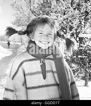 ASTRID LINDGREN: PIPPI LANGSTRUMPF / Pippi Langstrump Schweden/BRD 1968 / Olle Hellbom Pippi Langstrumpf: INGER NILSSON Regie: Olle Hellbom aka. Pippi Langstrump Stockfoto