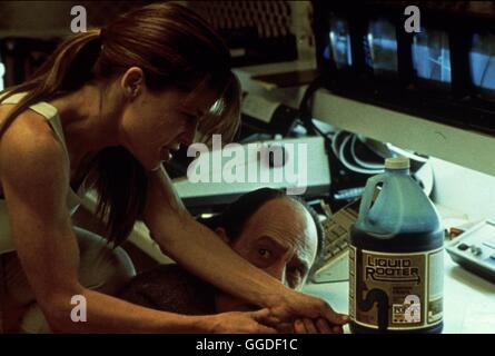 TERMINATOR II - TAG DER ABRECHNUNG / Terminator II - Urteil Tag USA 1991 / James Cameron Szene Mit LINDA HAMILTON (Sarah Connor). Regie: James Cameron aka. Terminator II - Tag des jüngsten Gerichts Stockfoto