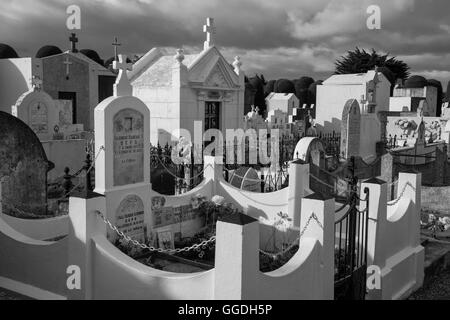 Südamerika, Patagonien, Chile, Magallanes y la Antártica, Punta Arenas, Friedhof Stockfoto