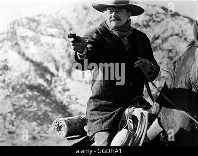 DER SHOOTIST / The Shootist USA 1976 / Don Siegel Der Shootist: JOHN WAYNE (J.B.Books)-Regie: Don Siegel aka. Der Shootist Stockfoto