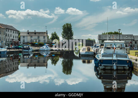 Marina in Cloondara Co.Longford Irland Stockfoto