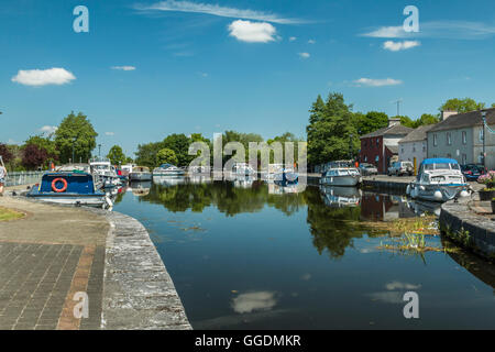 Marina in Cloondara Co.Longford Irland Stockfoto