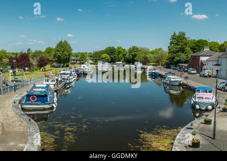 Marina in Cloondara Co.Longford Irland Stockfoto