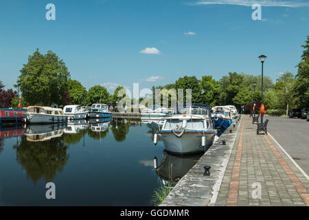 Marina in Cloondara Co.Longford Irland Stockfoto