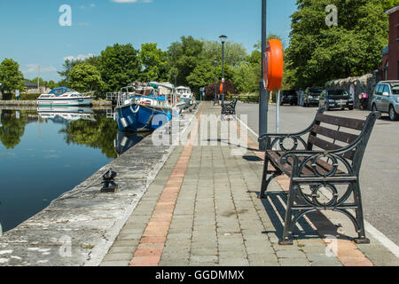 Marina in Cloondara Co.Longford Irland Stockfoto