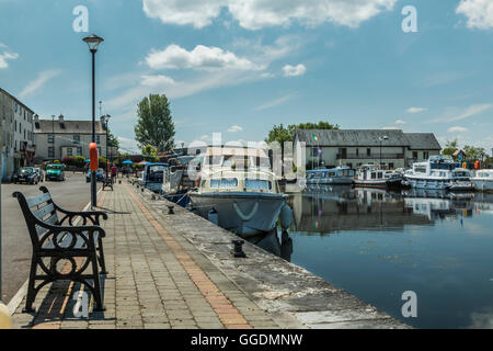 Marina in Cloondara Co.Longford Irland Stockfoto