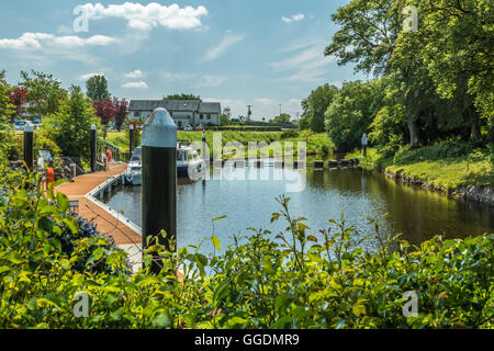 Marina in Cloondara Co.Longford Irland Stockfoto