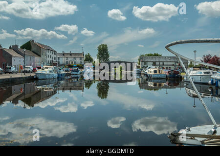 Marina in Cloondara Co.Longford Irland Stockfoto