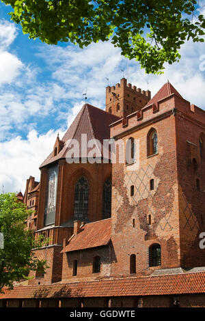 Kirche der Jungfrau Maria in der Burg Malbork. Polen Stockfoto