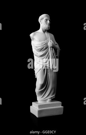 Hippokrates war eine antike griechische Arzt und gilt als einer der prominentesten Figuren in der Geschichte der Medizin. (460) Stockfoto