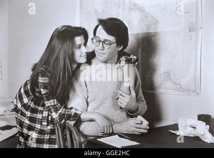 GNADENLOS VERLIEBT / The Sure Thing USA 1984 / Rob Reiner Szene Mit DAPHNE ZUNIGA als Alison Bradbury Regie: Rob Reiner aka. Die sichere Sache Stockfoto