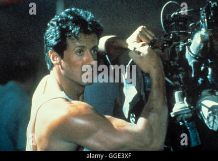 LOCK UP - ÜBERLEBEN IST ALLES / USA 1989 einsperren / John Flynn SYLVESTER STALLONE in "Lock Up", 1989. Regie: John Flynn aka. Einsperren Stockfoto