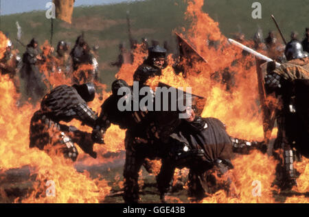 BRAVEHEART / USA 1995 Braveheart / MEL GIBSON Filmszene aus "Braveheart", 1995 Regie: MEL GIBSON aka. Braveheart Stockfoto