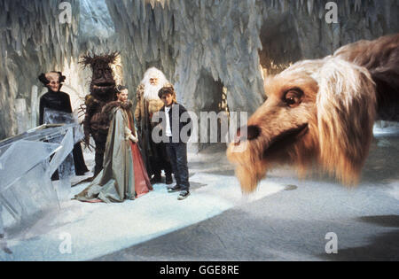 STERBEN, UNENDLICHE GESCHICHTE 3 / The Neverending Story III USA/D 1994 / Peter MacDonald Szene Mit JULIE COX (sterben Kindliche Kaiserin), JASON JAMES (Bastian) Und FUCHUR (Drache). Regie: Peter MacDonald aka. Die unendliche Geschichte III Stockfoto