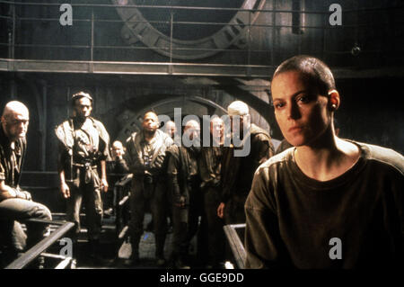 ALIEN 3 - DIE WIEDERGEBURT / USA 1992 / David Fincher Szene Mit SIGOURNEY WEAVER (Ellen Ripley). Regie: David Fincher Stockfoto