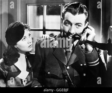 IHR ERSTER MANN / Waterloo Bridge USA 1940 / Mervyn LeRoy Szene Mit VIVIEN LEIGH (Myra Lester) Und ROBERT TAYLOR (Roy Cronin). Regie: Mervyn LeRoy aka. Waterloo Bridge Stockfoto