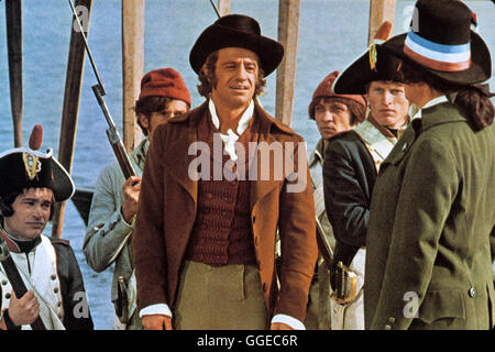 MUSKETIER MIT HIEB UND STICH / Les Maries de l II F / ich 1970 / Jean-Paul Rappenau Nicolas Philibert (JEAN PAUL BELMONDO)-Regie: Jean-Paul Rappenau aka. Les Maries de l II Stockfoto