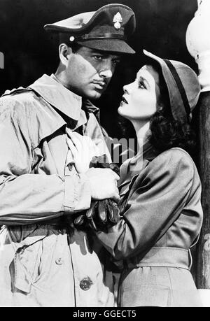 IHR ERSTER MANN / Waterloo Bridge USA 1940 / Mervyn LeRoy Szene Mit ROBERT TAYLOR (Roy Cronin) Und VIVIEN LEIGH (Myra Lester). Regie: Mervyn LeRoy aka. Waterloo Bridge Stockfoto