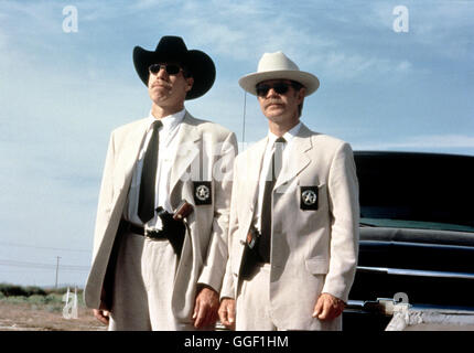 HAPPY, TEXAS / Happy, Texas USA 1999 / Mark Illsley Nalhober (RON PERLMAN), Sheriff Pepe Dent (WILLIAM H. MACY)-Regie: Mark Illsley aka. Happy, Texas Stockfoto