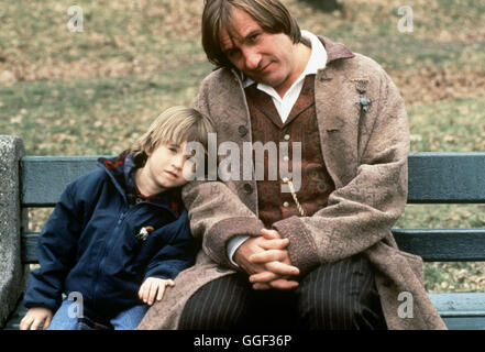 FALSCHE / gefälschte USA 1995 / Norman Jewison GERARD DEPARDIEU (Bogus), HALEY JOEL OSMENT (Albert) in der Komödie: "Bogus", 1995.  Regie: Norman Jewison aka. Gefälschte Stockfoto