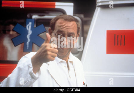 BEI MIR Stück SIE RICHTIG / D 1990 / Ulrich Stark DIETER HALLERVORDEN (Willi Kritz) Regie: Ulrich Stark Stockfoto