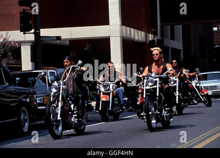 STONE COLD - KALT WIE STEIN / Stein kalt USA 1991 / Craig R. Baxley Szene: "Bruderschaft", Motorrad-Gang in "Stone Cold", 1991. Regie: Craig R. Baxley aka. Stone Cold Stockfoto