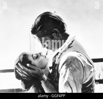 VOM WINDE VERWEHT / gegangen mit dem Wind USA 1939 / Victor Fleming VIVIEN LEIGH (Scarlett O'Hara), CLARK GABLE (Rhett Butler)-Regie: Victor Fleming aka. Gone with the Wind Stockfoto