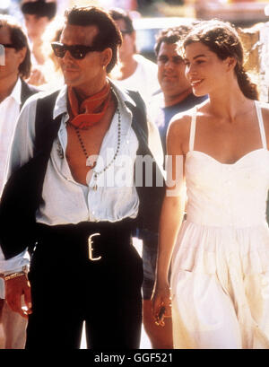 WILDE ORCHIDEE / wilde Orchidee USA 1989 / Zalman King MICKEY ROURKE (Wheeler) Und CARRE OTIS (Emily) Im Erotikfilm: "Wilde Orchidee", 1989. Regie: Zalman King aka. Wilde Orchidee Stockfoto