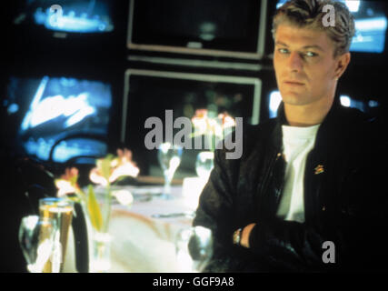 STÜRMISCHER Montag / stürmischen Montag USA/GB 1988 / Mike Figgis SEAN BEAN (Brendan) im 'Stormy Monday", 1988.  Regie: Mike Figgis aka. Stürmischer Montag Stockfoto