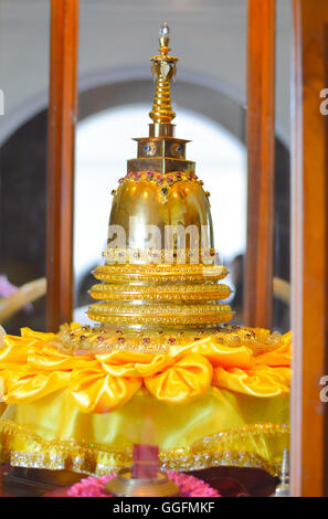 Innenansicht der Tempel des heiligen Zahns Relic, Sri Lanka Stockfoto