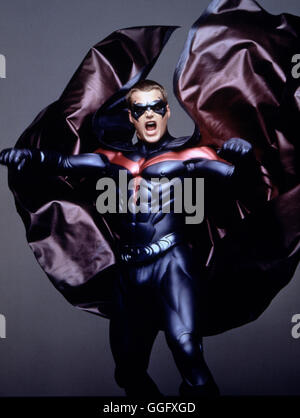 & ROBIN BATMAN / Batman & Robin USA 1997 / Joel Schumacher CHRIS O'DONNELL (Robin) Regie: Joel Schumacher aka. Batman & Robin Stockfoto