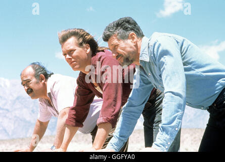 IM LAND DER RAKETENWÜRMER / Zittern USA 1989 / Ron Underwood TONY GENARO (Miguel), KEVIN BACON (Valentine McKee), FRED WARD (Earl Bassett) Regie: Ron Underwood aka. Zittern Stockfoto