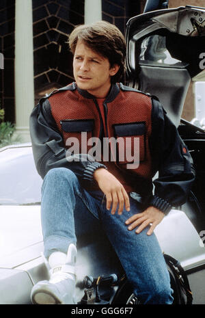 ZURÜCK IN sterben ZUKUNFT III / zurück in die Zukunft III USA 1989 / Robert Zemeckis MICHAEL J. FOX (Marty McFly) Regie: Robert Zemeckis aka. Zurück in die Zukunft III Stockfoto