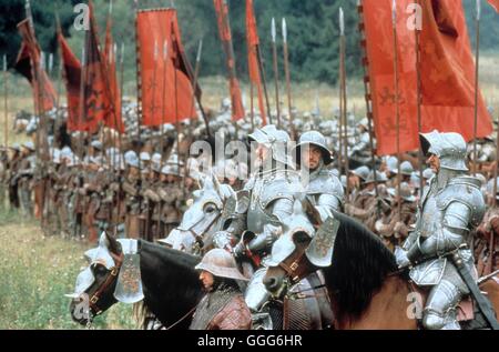 JOHANNA VON ORLEANS / der Bote: die Geschichte von Jeanne d ' Arc Frankreich/USA 1999 / Luc Besson Filmszene, "Joan of Arc", 1999. Regie: Luc Besson aka. Der Bote: Die Geschichte von Jeanne d ' Arc Stockfoto