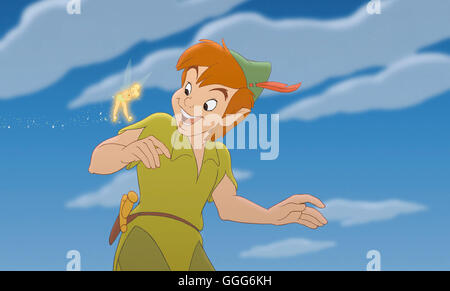 PETER PAN - NEUE ABENTEUER IN ORGANISIATION / USA 2002 / Robin Bud Peter Pan Und Naseweis. Regie: Robin Bud Stockfoto