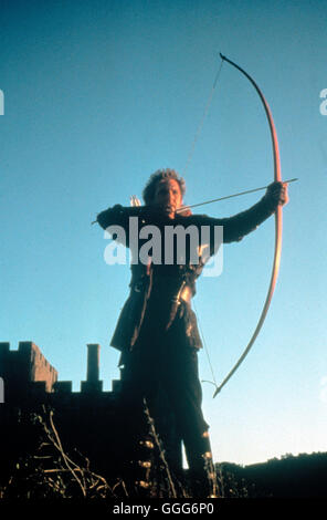 ROBIN HOOD - KÖNIG DER deutsche / Robin Hood: Prince of Thieves USA 1991 / Kevin Reynolds KEVIN COSTNER als Robin Hood Regie: Kevin Reynolds aka. Robin Hood – König der Diebe Stockfoto