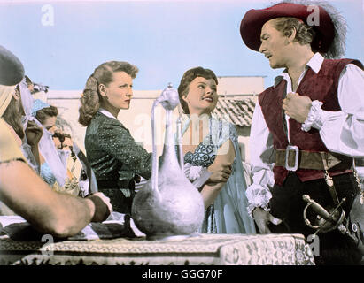 GEGEN ALLE FLAGGEN / gegen alle Flaggen USA 1952 / George Sherman MAUREEN O'HARA (Spitfire Stevens), ALICE KELLEY (Prinzessin Patma), ERROL FLYNN (Brian Hawke)-Regie: George Sherman aka. Gegen alle Flaggen Stockfoto