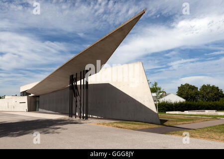 Vitra Design Museum, das Feuerwehrhaus von Zaha Hadid. Weil am Rhein ...