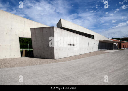 Vitra Design Museum, das Feuerwehrhaus von Zaha Hadid. Weil am Rhein ...