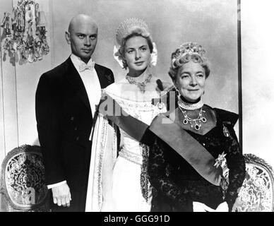 ANASTASIA / Anastasia USA 1956 / Anatole Litvak YUL BRYNNER, INGRID BERGMAN, HELEN HAYES, "Anastasia", 1956. Regie: Anatole Litvak aka. Anastasia Stockfoto