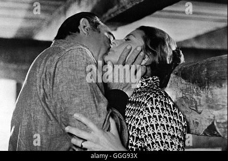 DIE FRAU DES ANDEREN / A Walk in the Spring Rain USA 1969 / Guy Green ANTHONY QUINN, INGRID BERGMAN, "Einen Spaziergang im Frühlingsregen", 1969. Regie: Guy Green aka. Ein Spaziergang im Frühlingsregen Stockfoto