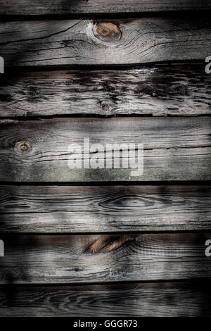 Alte Holzbretter Hintergrund. Stockfoto