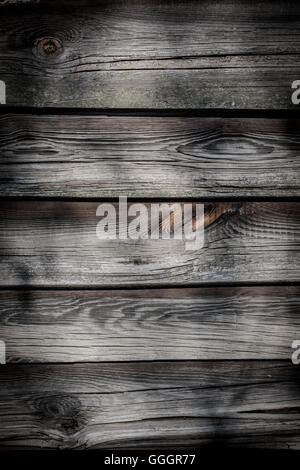Alte Holzbretter Hintergrund. Stockfoto