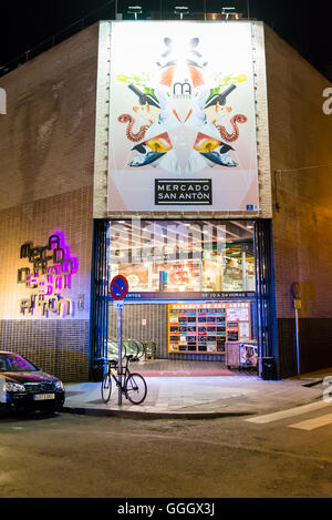 San Anton Market, Chueca Viertel, Madrid, Spanien Stockfoto