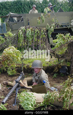 Re enactor at Victory Show, Cosby, Leicestershire, England, Vereinigtes Königreich, Stockfoto