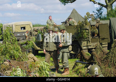 Re enactors at Victory Show, Cosby, Stockfoto